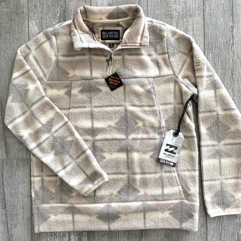🔥🔥BILLABONG - BOUNDARY MOCK NECK FLEECE 🔥🔥 - Picture 3 of 7